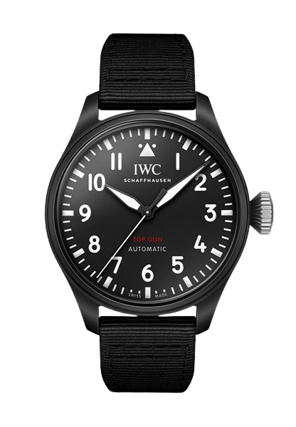Watch in black ceramic Pilot's Watches 43 Top Gun  Iwc