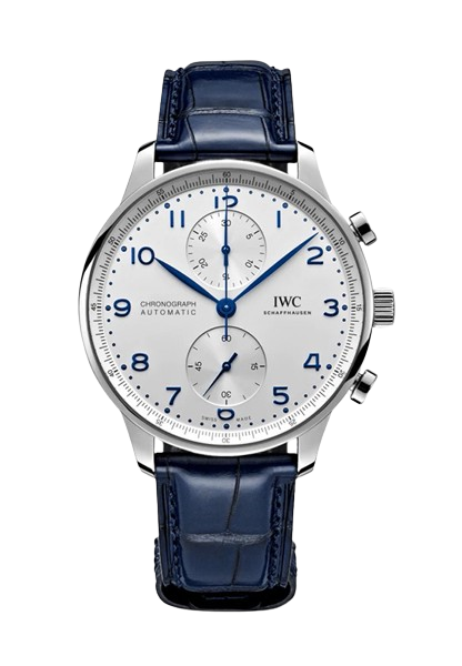Orologio in acciaio Portugieser Chronograph Iwc