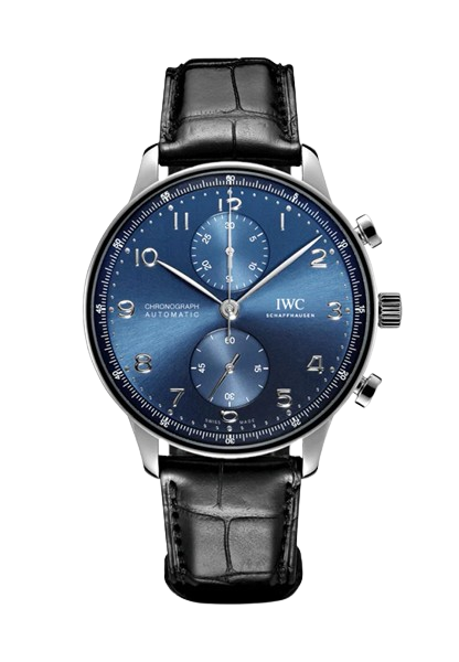Orologio in acciaio Portugieser Chronograph Iwc