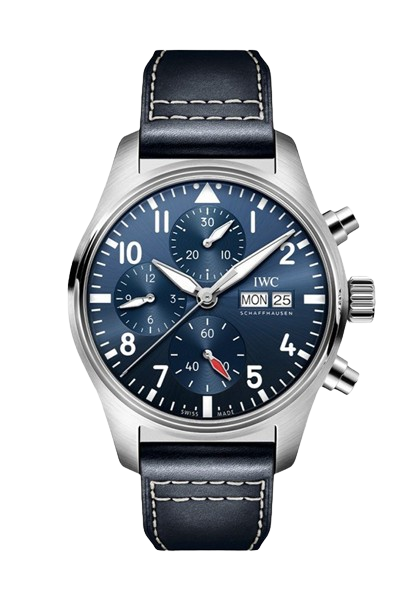 Orologio in acciaio Pilot's Watches Chronograph Iwc