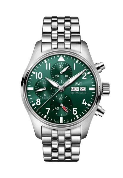 Watch in steel Pilot's Watches Chronograph  Iwc