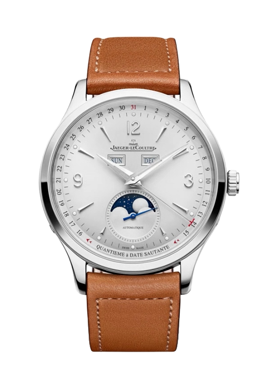 Watch in steel Master Control Calendar  Jaeger-lecoultre