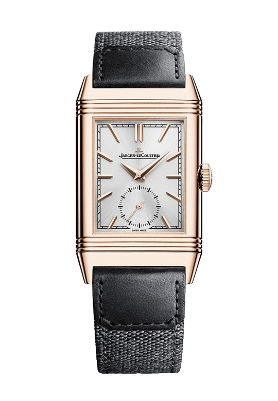 Watch in rose gold Reverso Tribute Monoface Small Seconds  Jaeger-lecoultre
