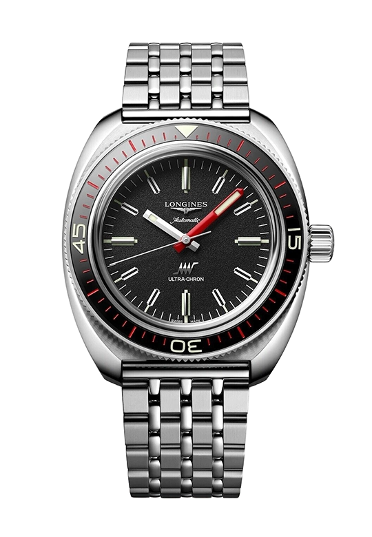 Orologio in acciaio Ultra-Chron Box Edition Longines