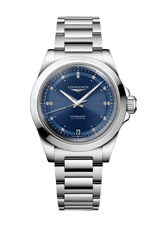 Orologio in acciaio Conquest Longines