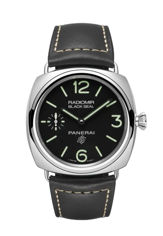 Watch in steel Radiomir Black Seal Logo Panerai