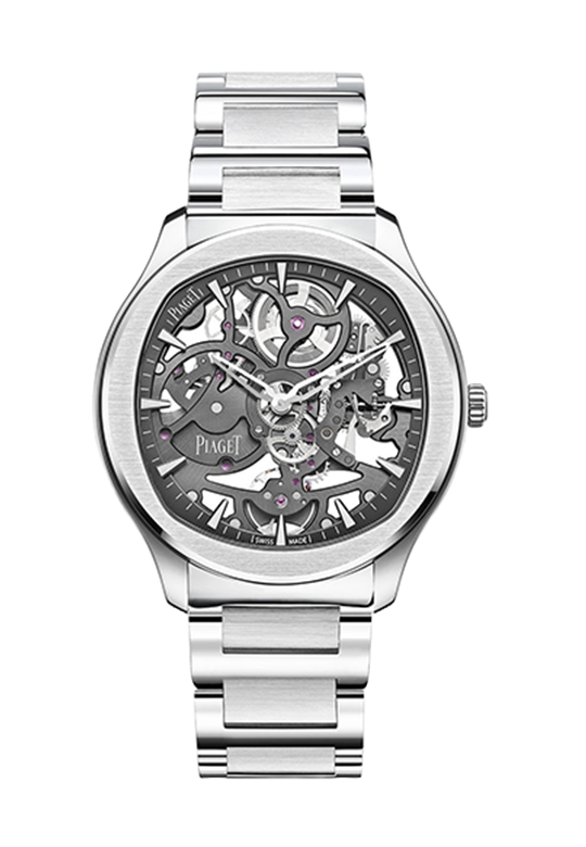 Watch in steel Piaget Polo Skeleton Piaget