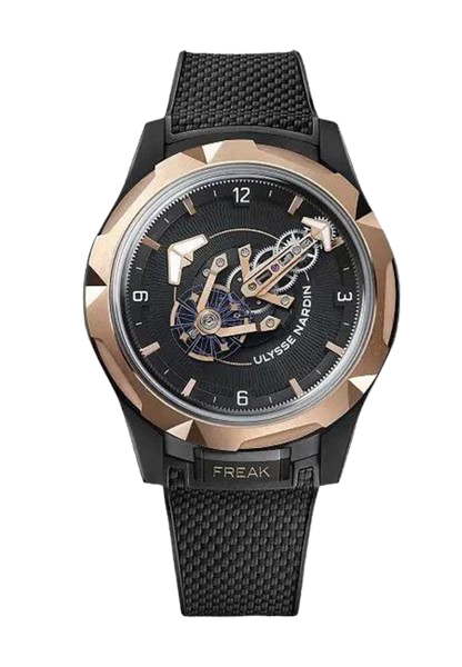 Orologio in oro rosa e titanio Freak One Ulysse nardin
