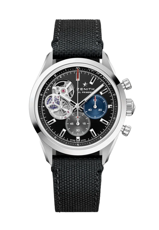 Watch in steel Chronomaster Open Zenith