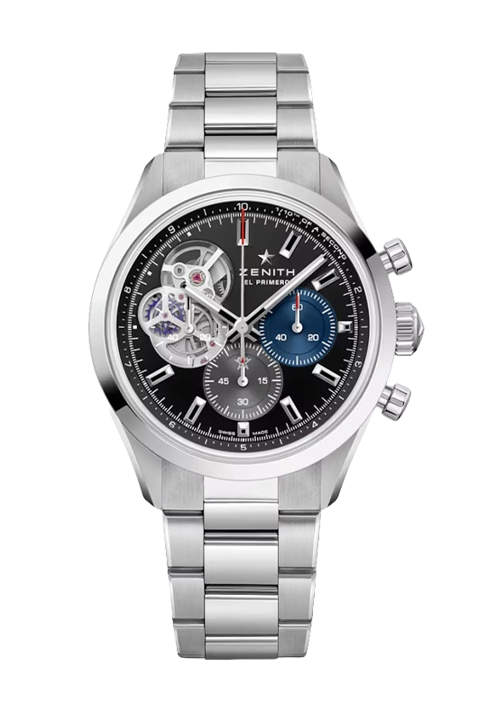 Watch in steel Chronomaster Open Zenith