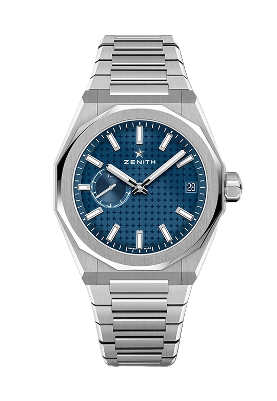 Watch in steel Defy Skyline Zenith