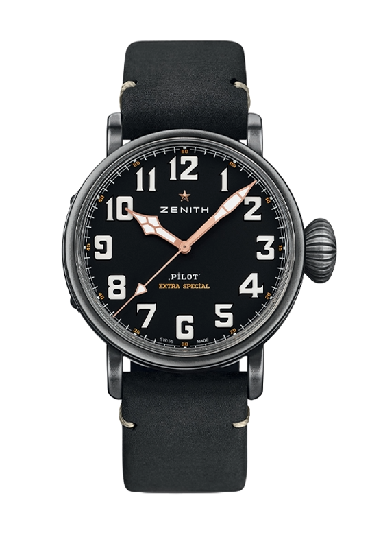 Orologio in acciaio Pilot Type 20 Ton Up Zenith