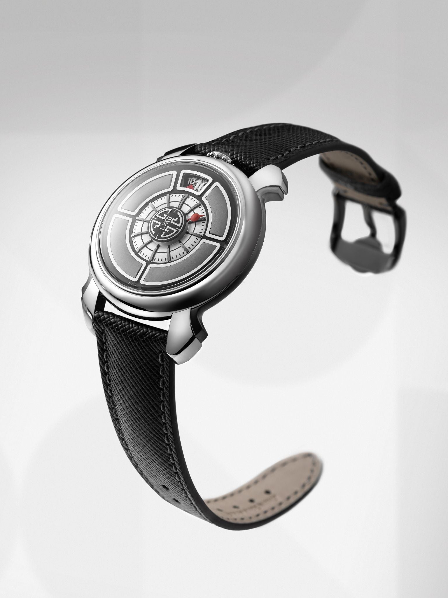 Watch in steel Bauhaus, 42 mm Gaga laboratorio