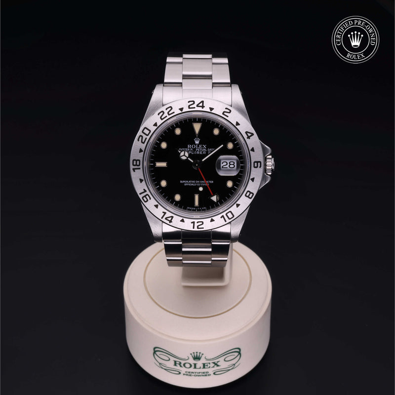 Rolex Certified Pre-Owned Oyster Perpetual Explorer II 40 mm acciaio Oystersteel  16570