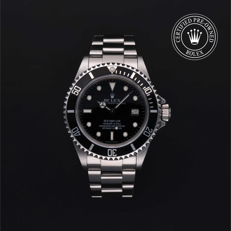 Rolex Certified Pre-Owned Oyster Perpetual Sea-Dweller 40 mm acciaio Oystersteel 2004 16600 