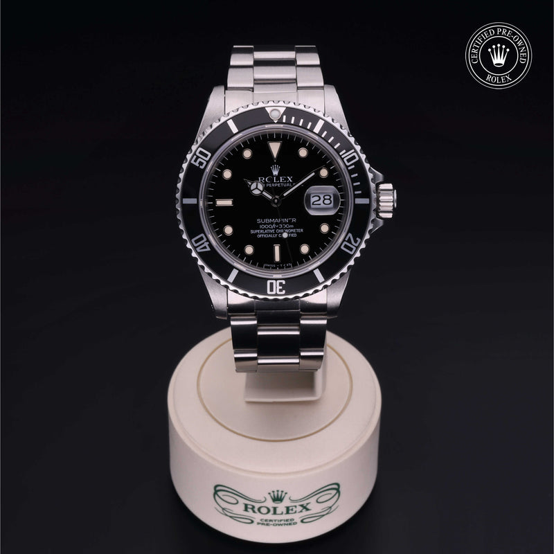 Rolex Certified Pre-Owned Oyster Perpetual  Submariner Date 40 mm acciaio Oystersteel  16800 