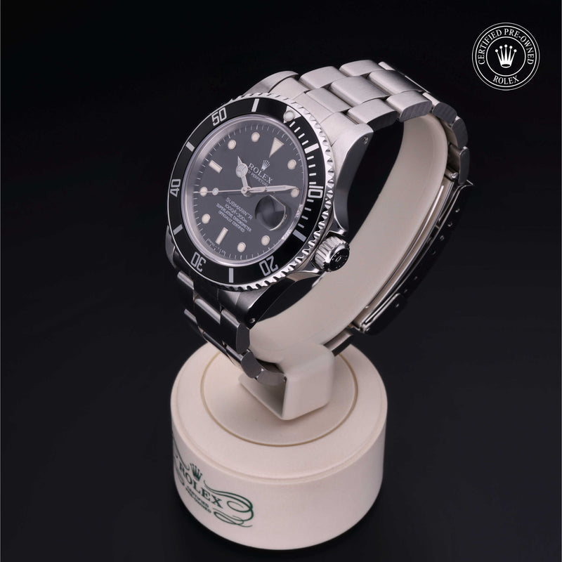 Rolex Certified Pre-Owned Oyster Perpetual  Submariner Date 40 mm acciaio Oystersteel  16800 