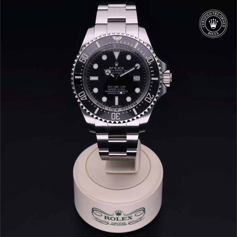 Rolex Certified Pre-Owned Oyster Perpetual  Rolex Deepsea 44 mm acciaio Oystersteel 2008 116660 