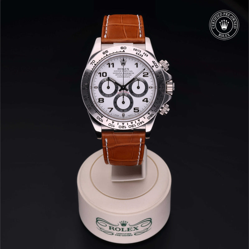 Rolex Certified Pre-Owned Oyster Perpetual  Cosmograph Daytona 40 mm oro bianco 18 ct 1998 16519