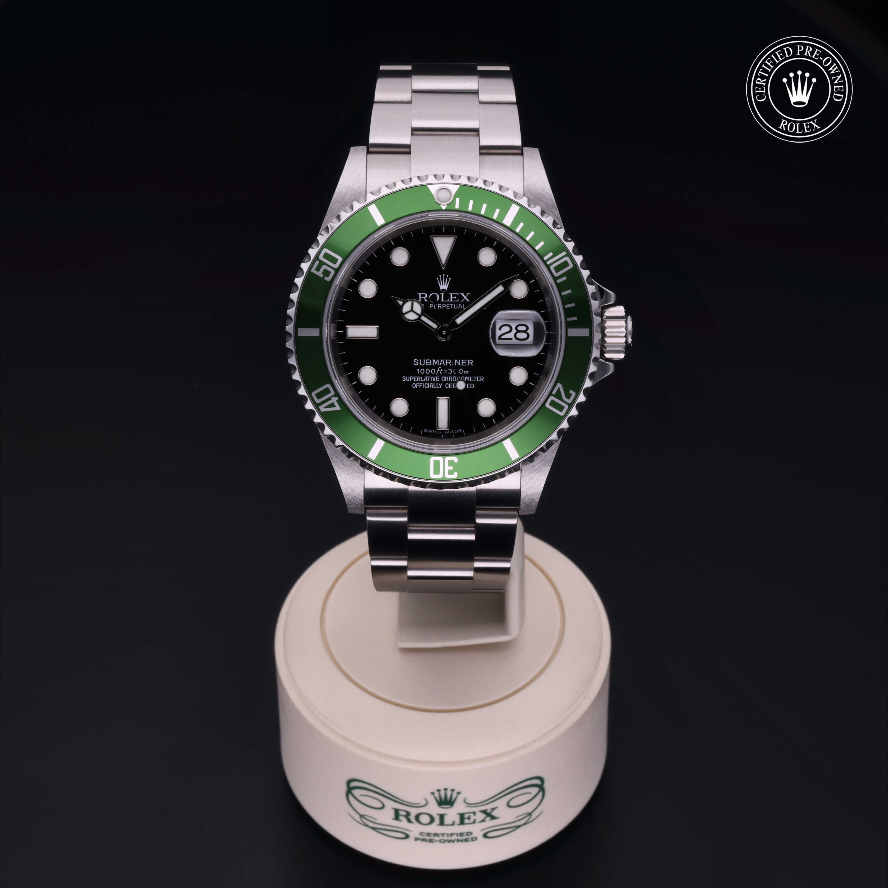 Rolex Certified Pre-Owned Oyster Perpetual  Submariner Date 40 mm,  acciaio Oystersteel  2006 16610LV