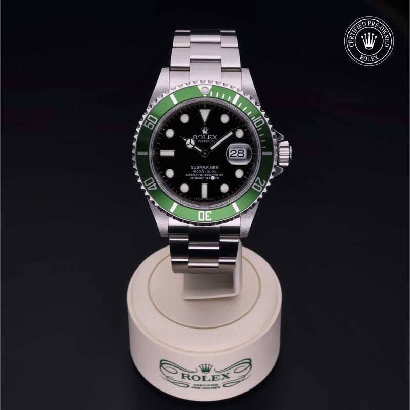 Rolex Certified Pre-Owned Oyster Perpetual  Submariner Date 40 mm,  acciaio Oystersteel  2006 16610LV