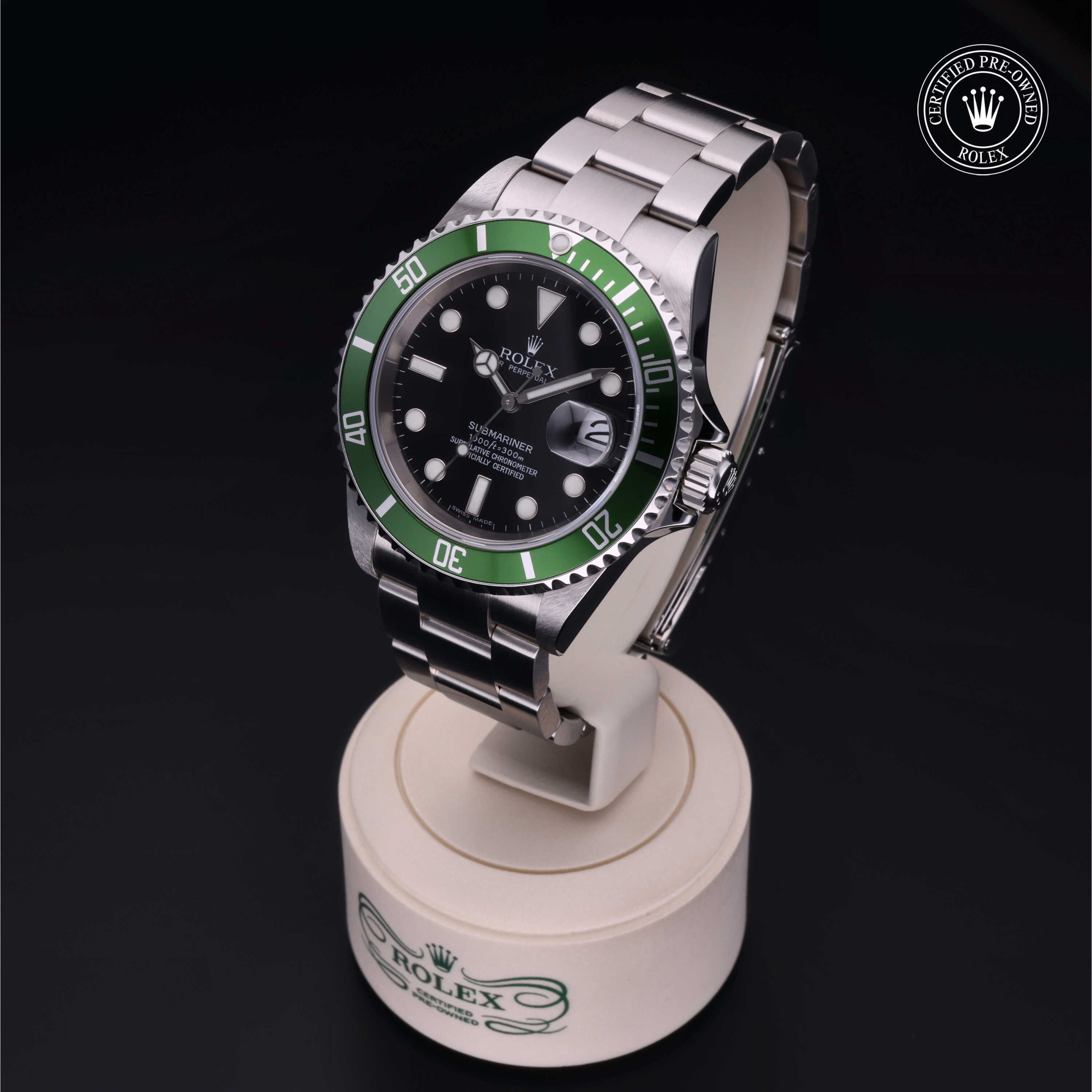 Rolex Certified Pre-Owned Oyster Perpetual  Submariner Date 40 mm,  acciaio Oystersteel  2006 16610LV