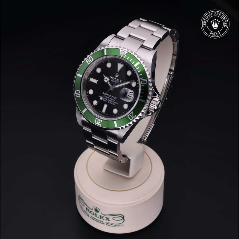 Rolex Certified Pre-Owned Oyster Perpetual  Submariner Date 40 mm,  acciaio Oystersteel  2006 16610LV