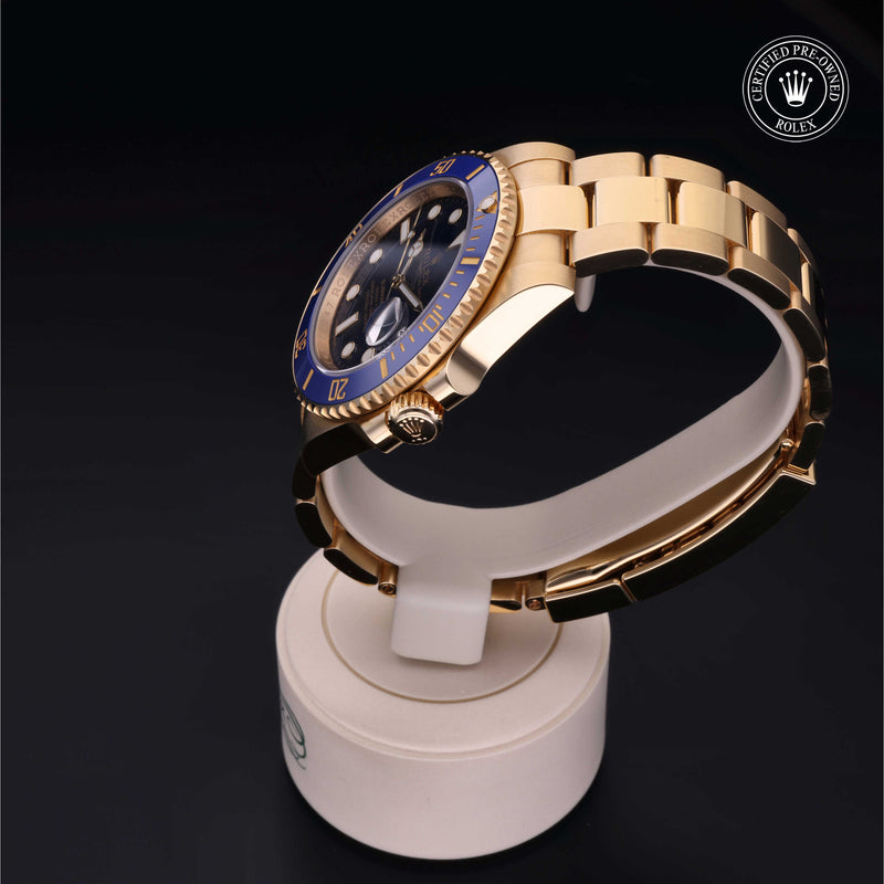 Rolex Certified Pre-Owned Oyster Perpetual Submariner Date 40 mm Oro giallo 18 ct 2021 116618LB 