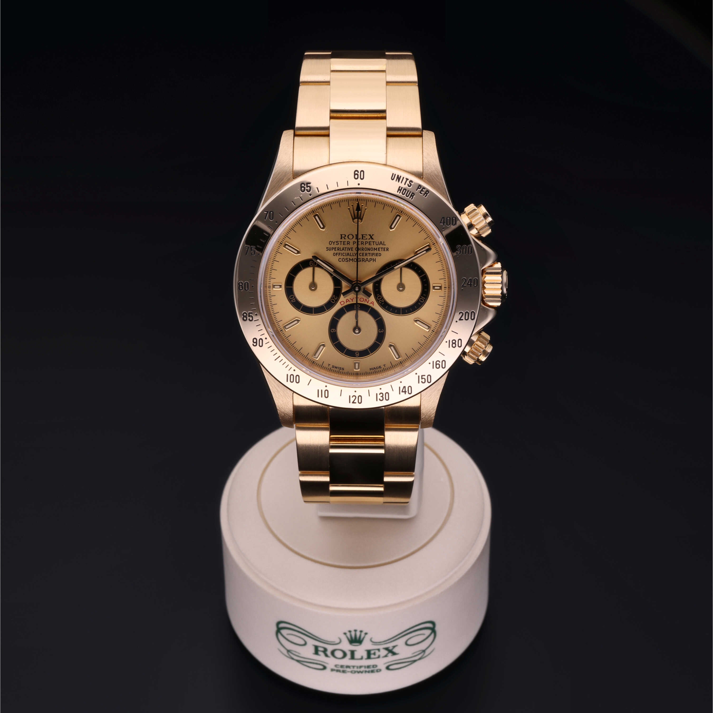 Rolex Certified Pre-Owned Oyster Perpetual Cosmograph Daytona 40 mm oro giallo 18 ct 1993 16528