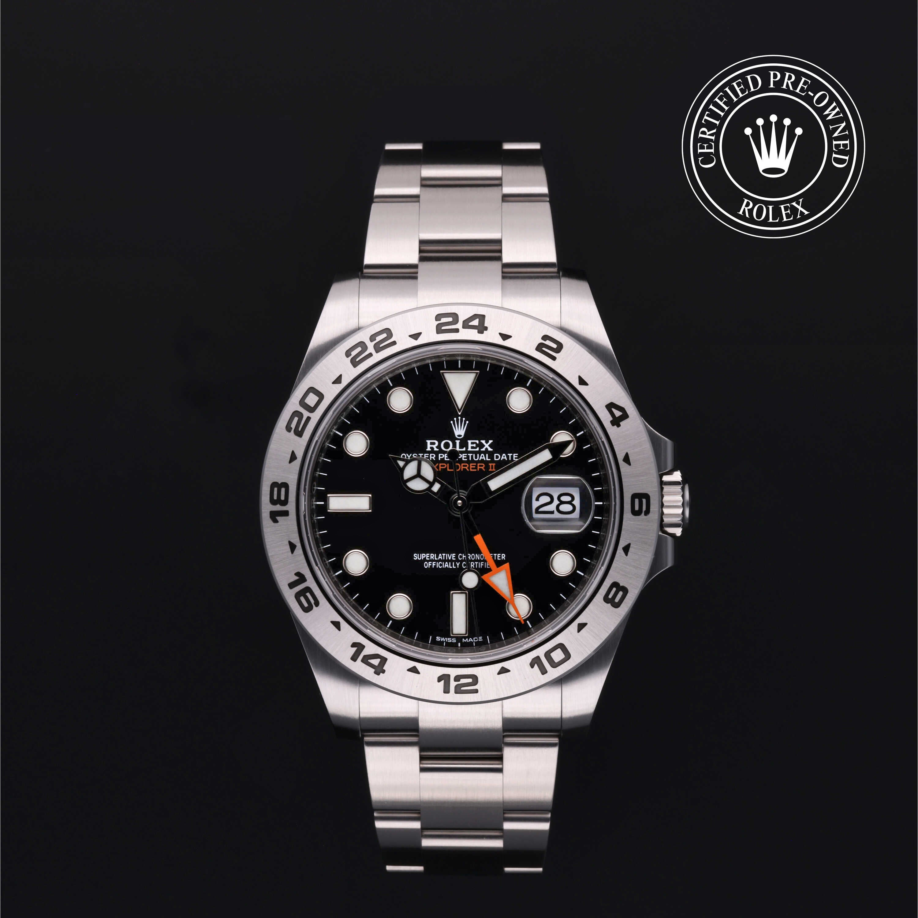 Orologio in acciaio oystersteel Oyster Perpetual  Explorer II Rolex