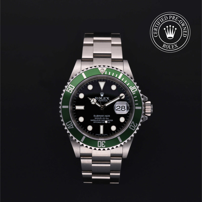 Rolex Certified Pre-Owned Oyster Perpetual  Submariner Date 40 mm Oystersteel  16610LV 