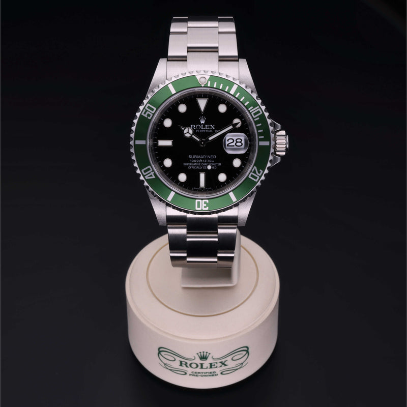 Rolex Certified Pre-Owned Oyster Perpetual  Submariner Date 40 mm Oystersteel  16610LV 