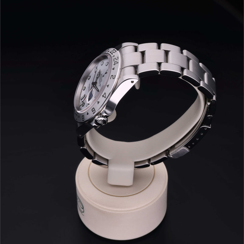 Rolex Certified Pre-Owned Oyster Perpetual Explorer II 40 mm Acciaio Oystersteel 2002 16570 