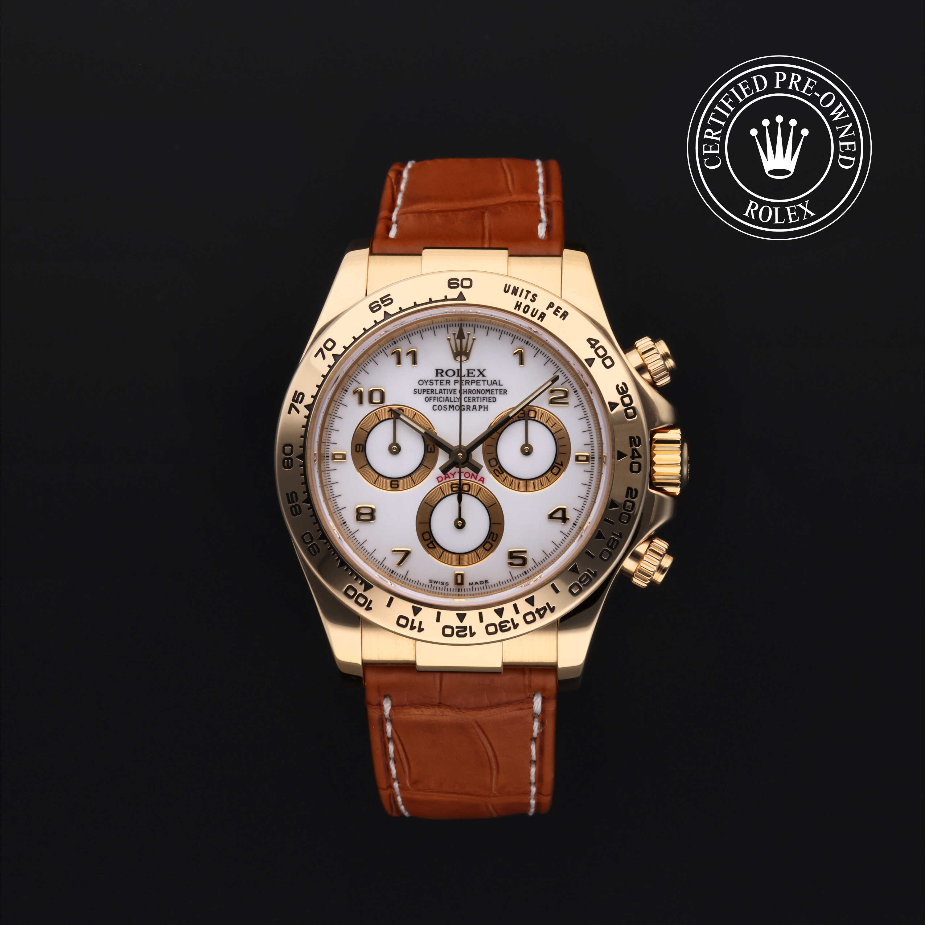 Rolex Certified Pre-Owned Oyster Perpetual  Cosmograph Daytona 40 mm Oro 18 CT.G 2003 116518
