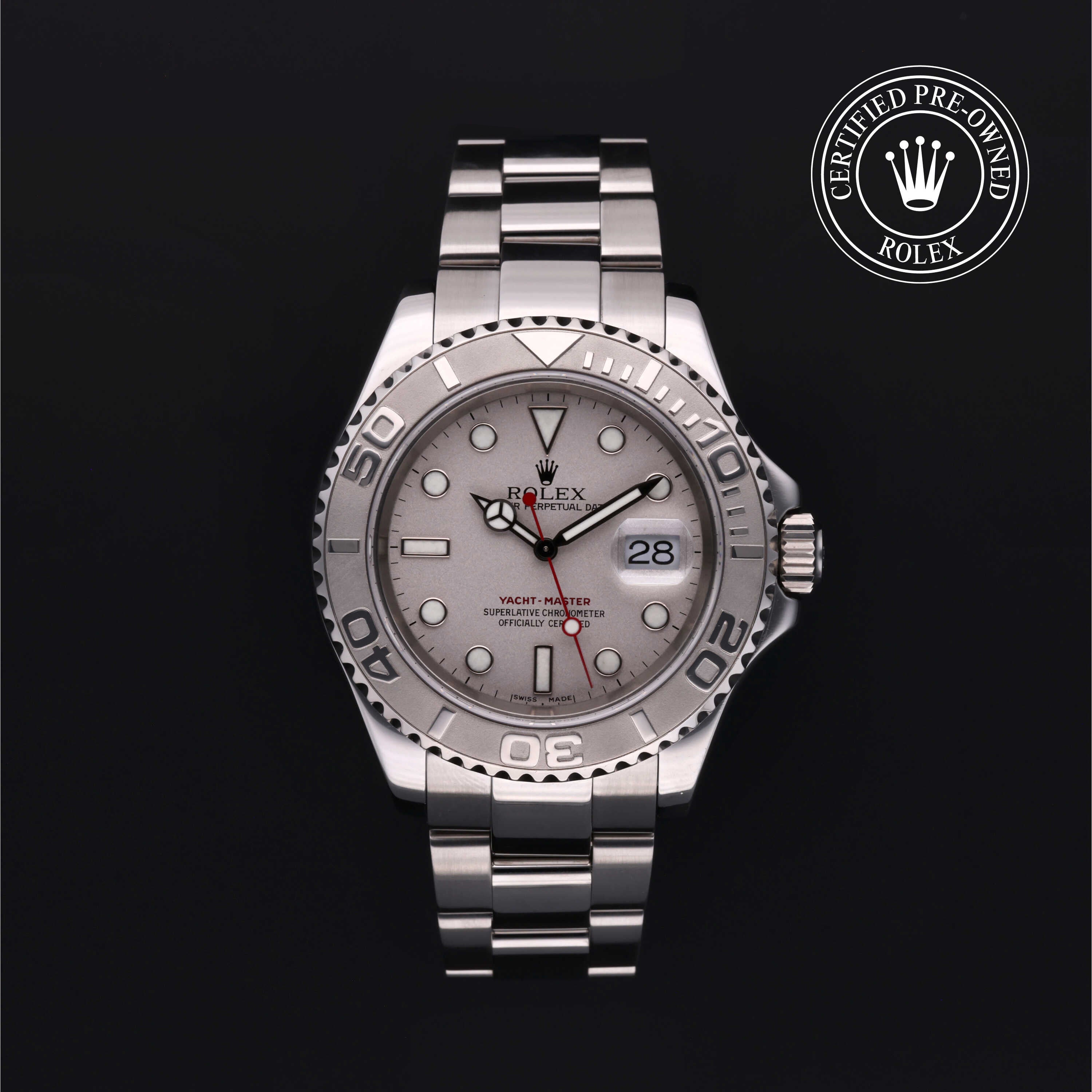 Rolex Certified Pre-Owned Oyster Perpetual  Yacht-Master 40 40 mm Acciaio/Platino 2000 16622 