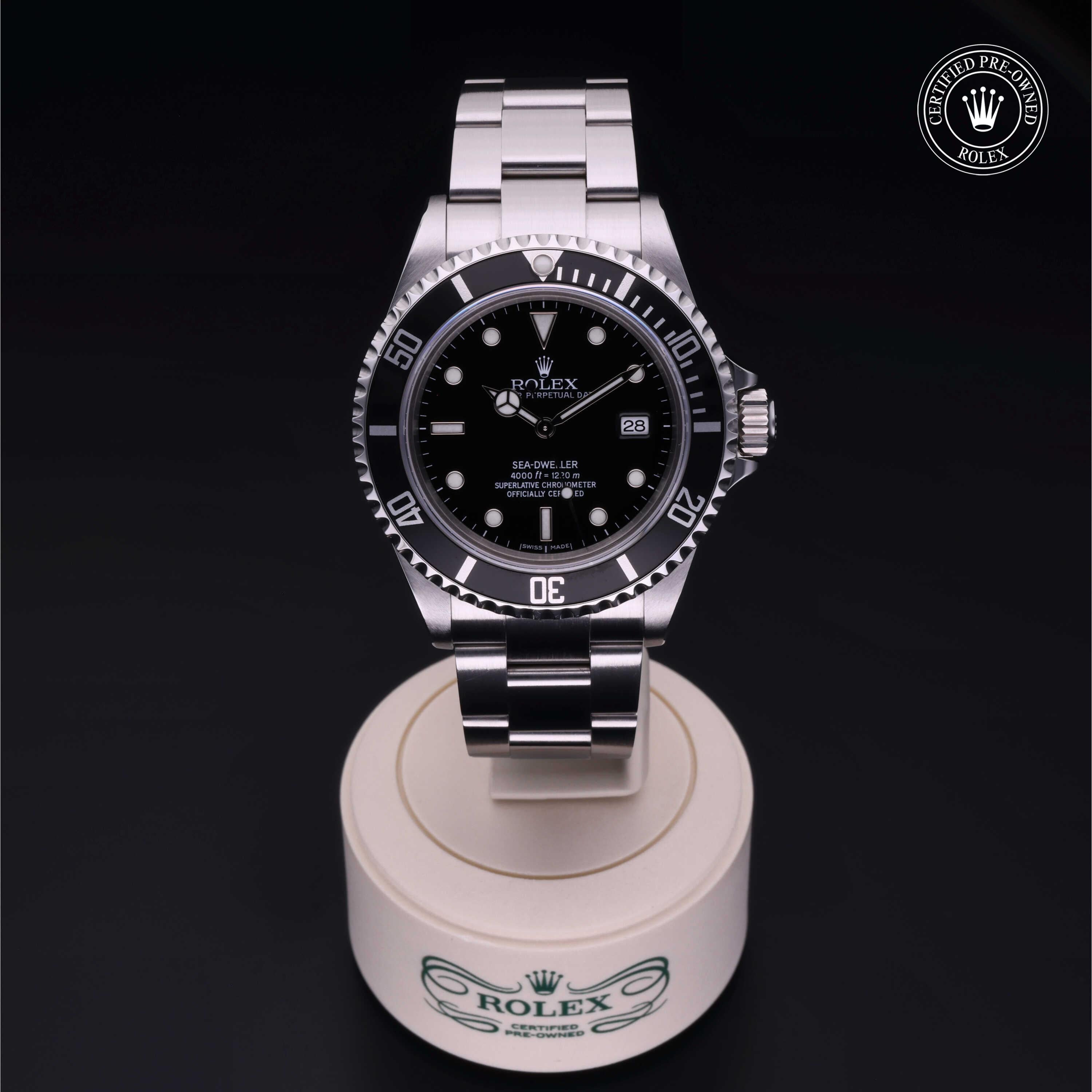 Orologio in acciaio Oyster Perpetual Sea-Dweller Rolex