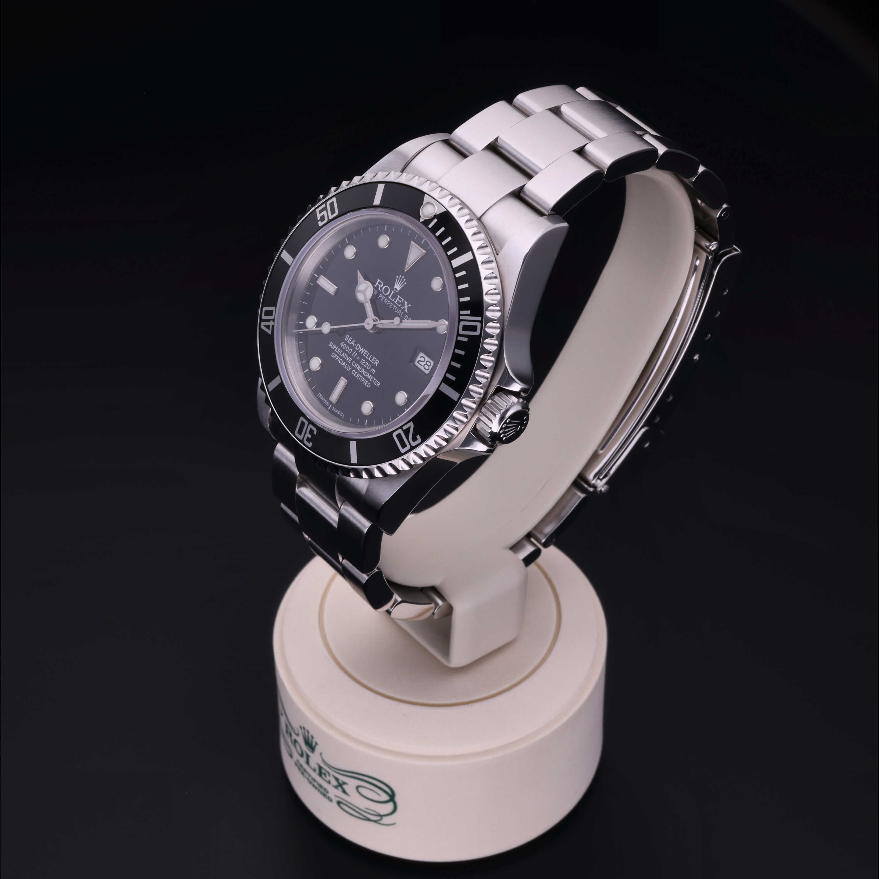 Orologio in steel Oyster Perpetual Sea-Dweller Reuge