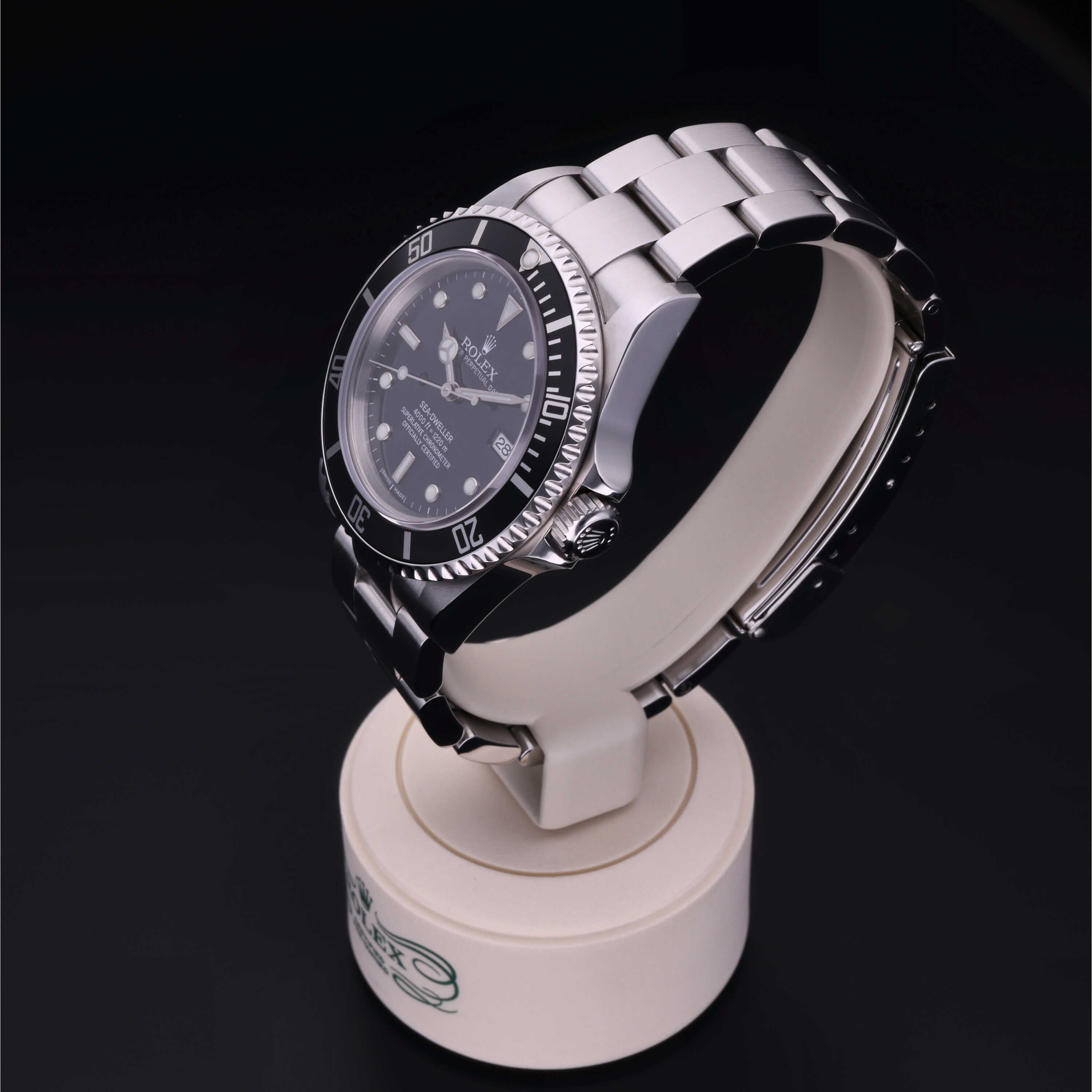 Orologio in steel Oyster Perpetual Sea-Dweller Reuge