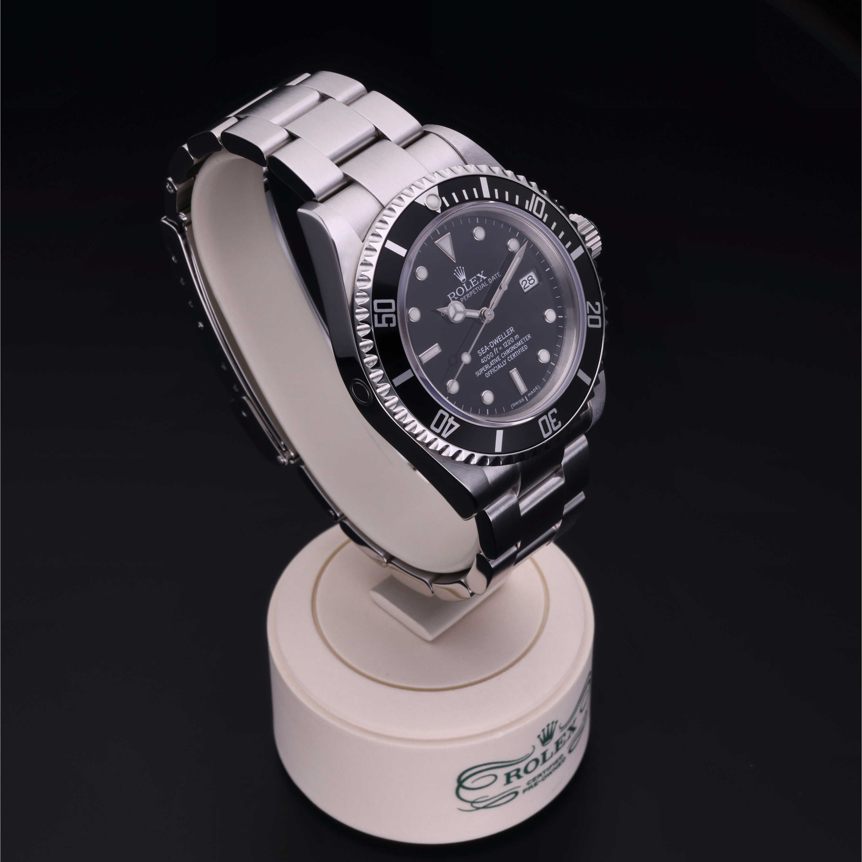 Orologio in steel Oyster Perpetual Sea-Dweller Reuge