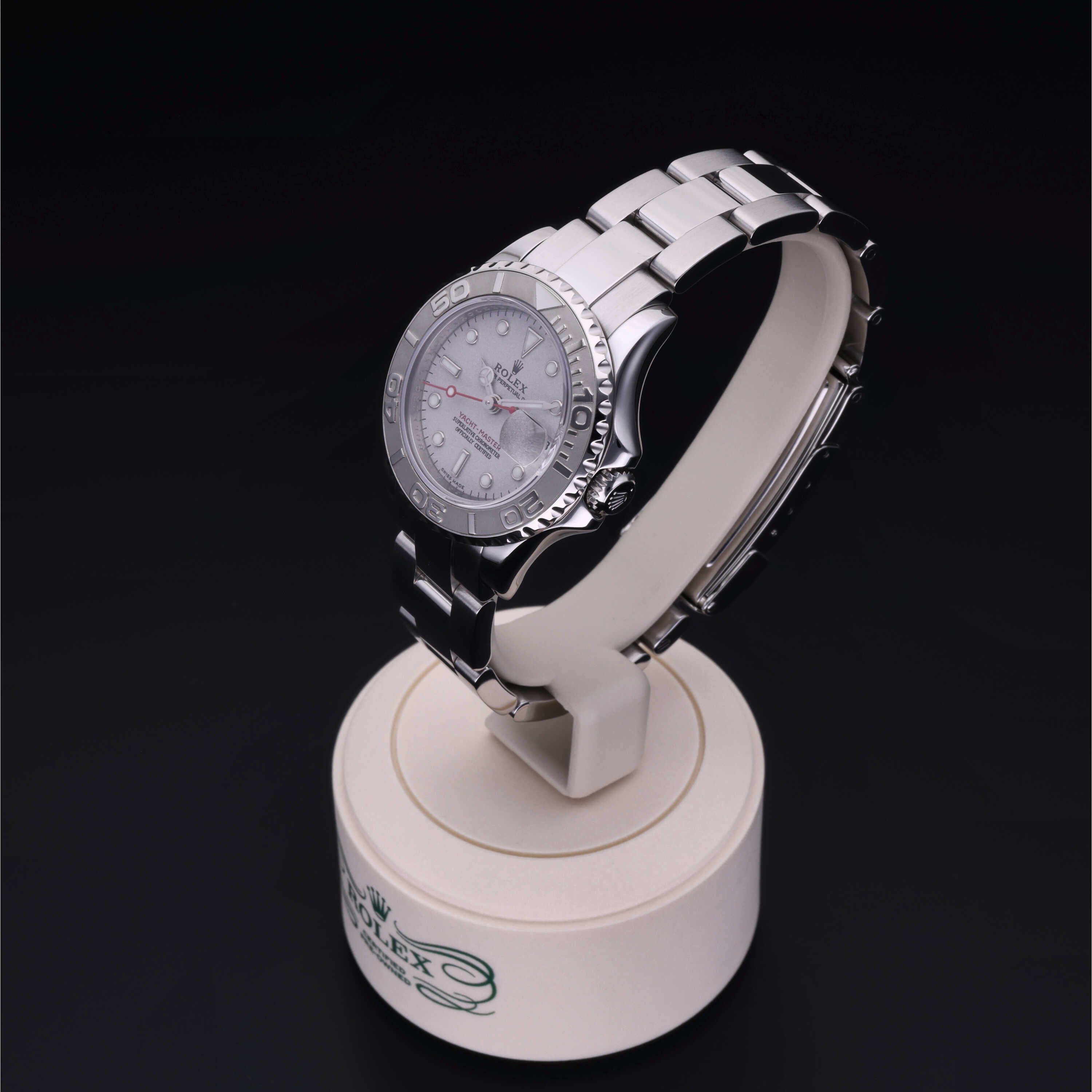 Orologio in steel/platinum Oyster Perpetual Yacht-Master 29 Reuge