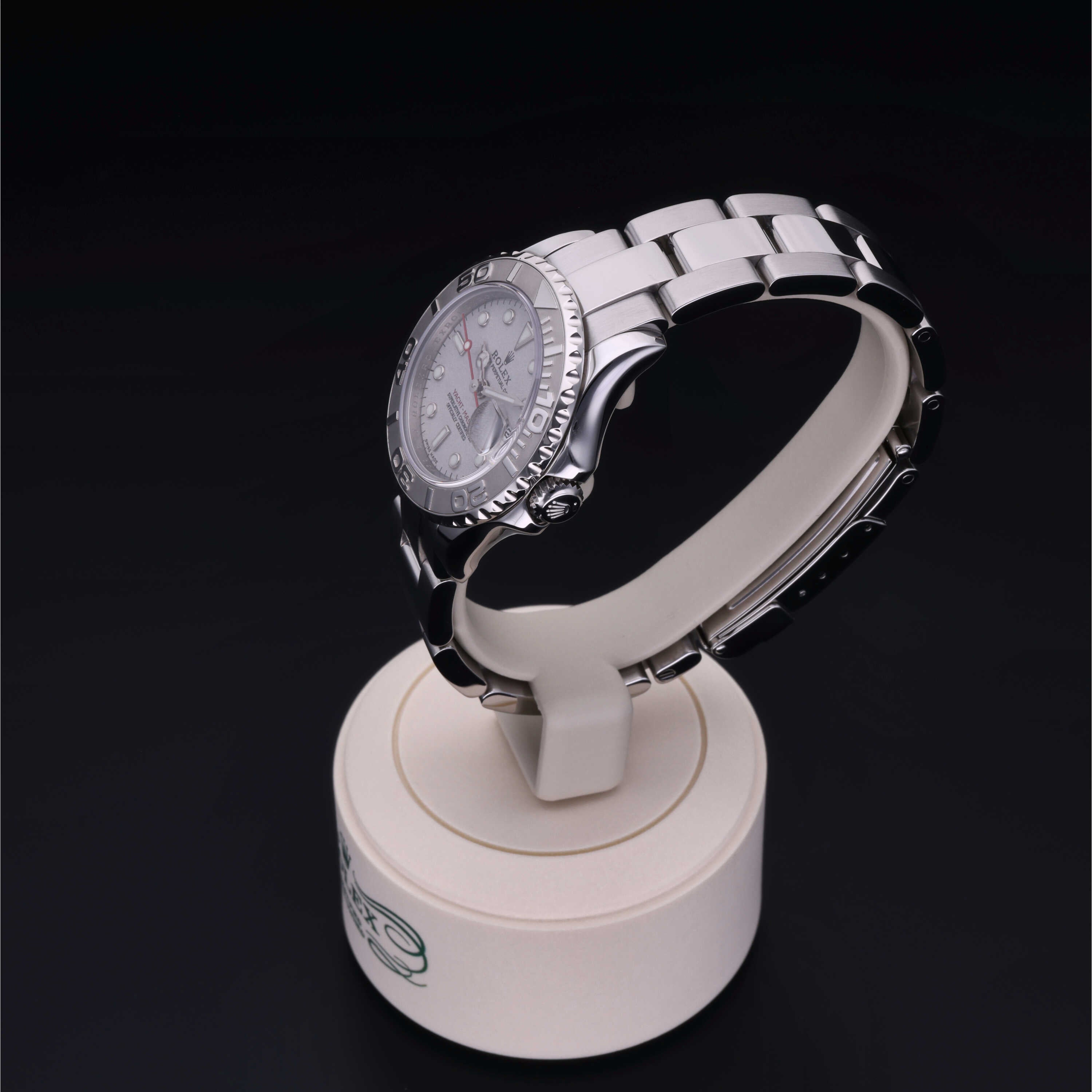 Orologio in steel/platinum Oyster Perpetual Yacht-Master 29 Reuge