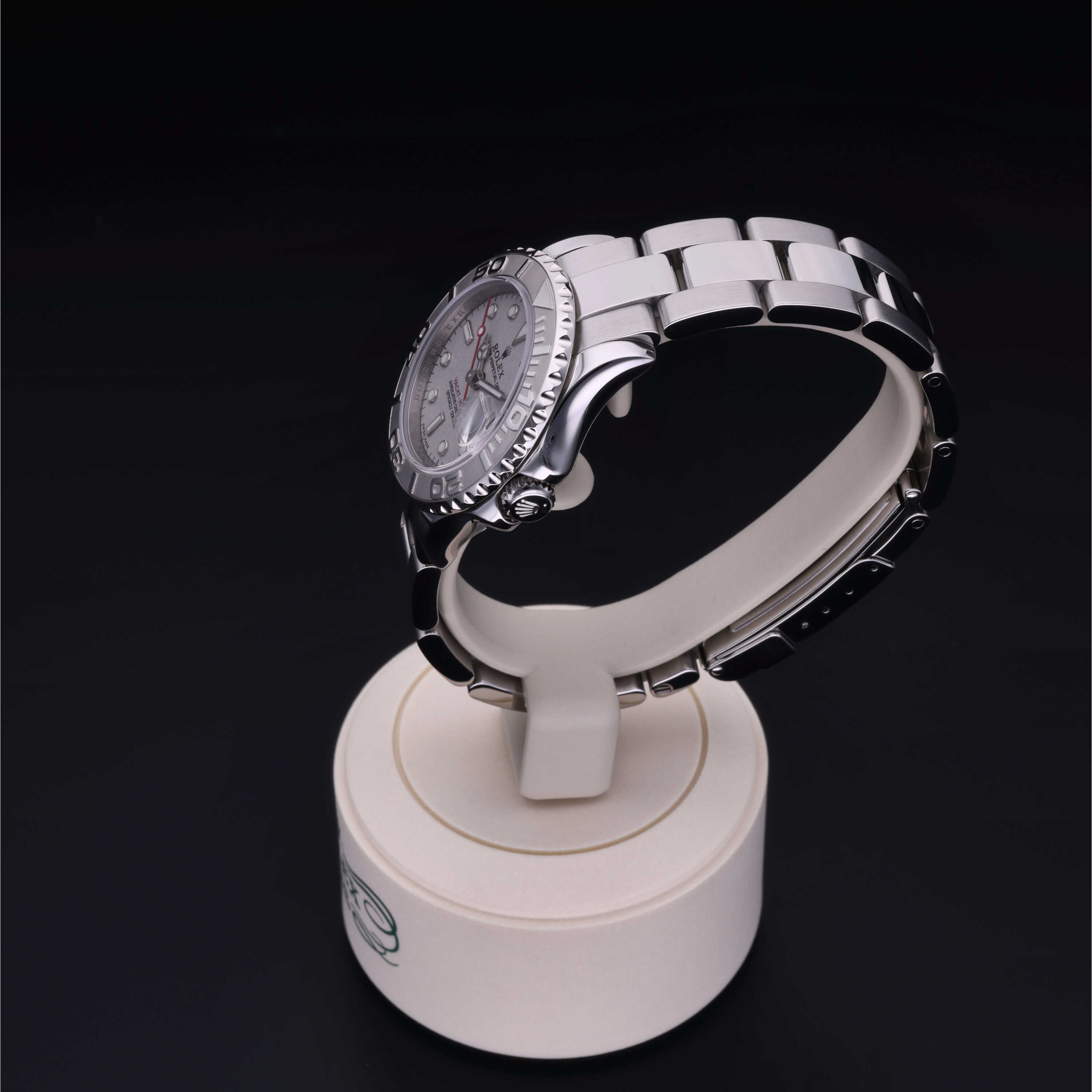 Orologio in steel/platinum Oyster Perpetual Yacht-Master 29 Reuge