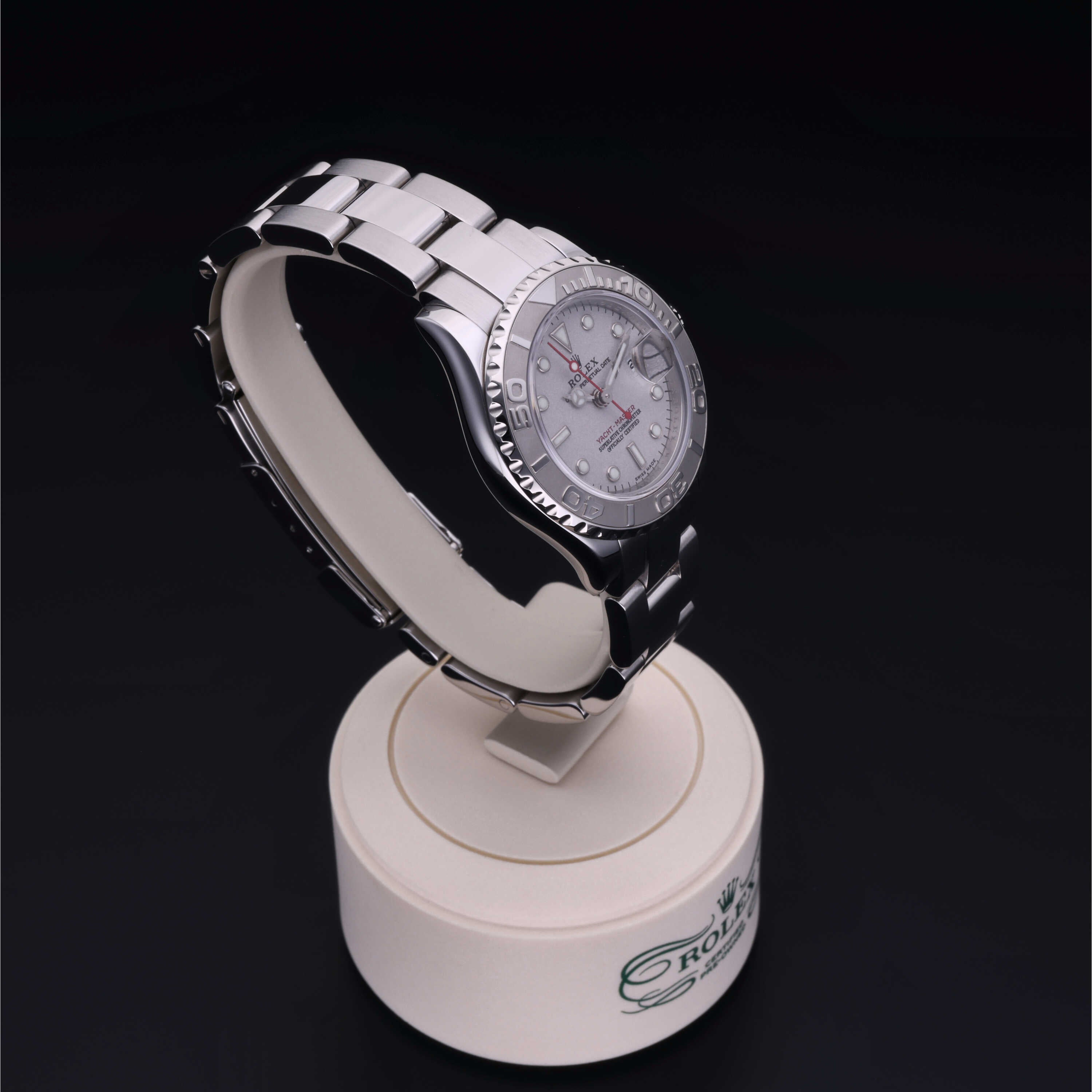 Orologio in steel/platinum Oyster Perpetual Yacht-Master 29 Reuge