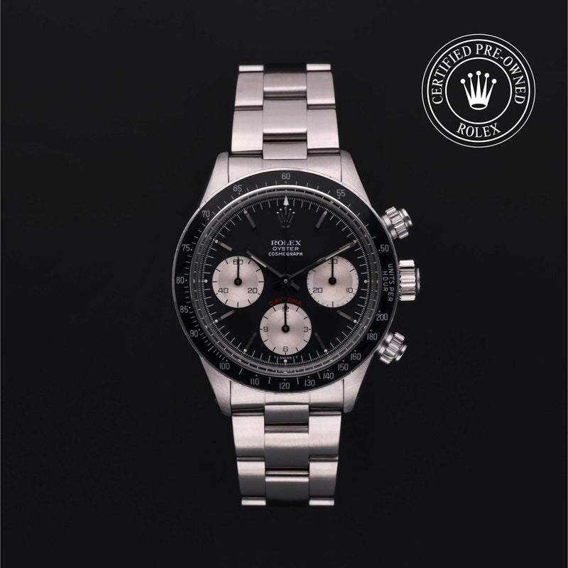 Rolex Certified Pre-Owned Oyster Cosmograph Daytona 37 mm Steel  6263/0