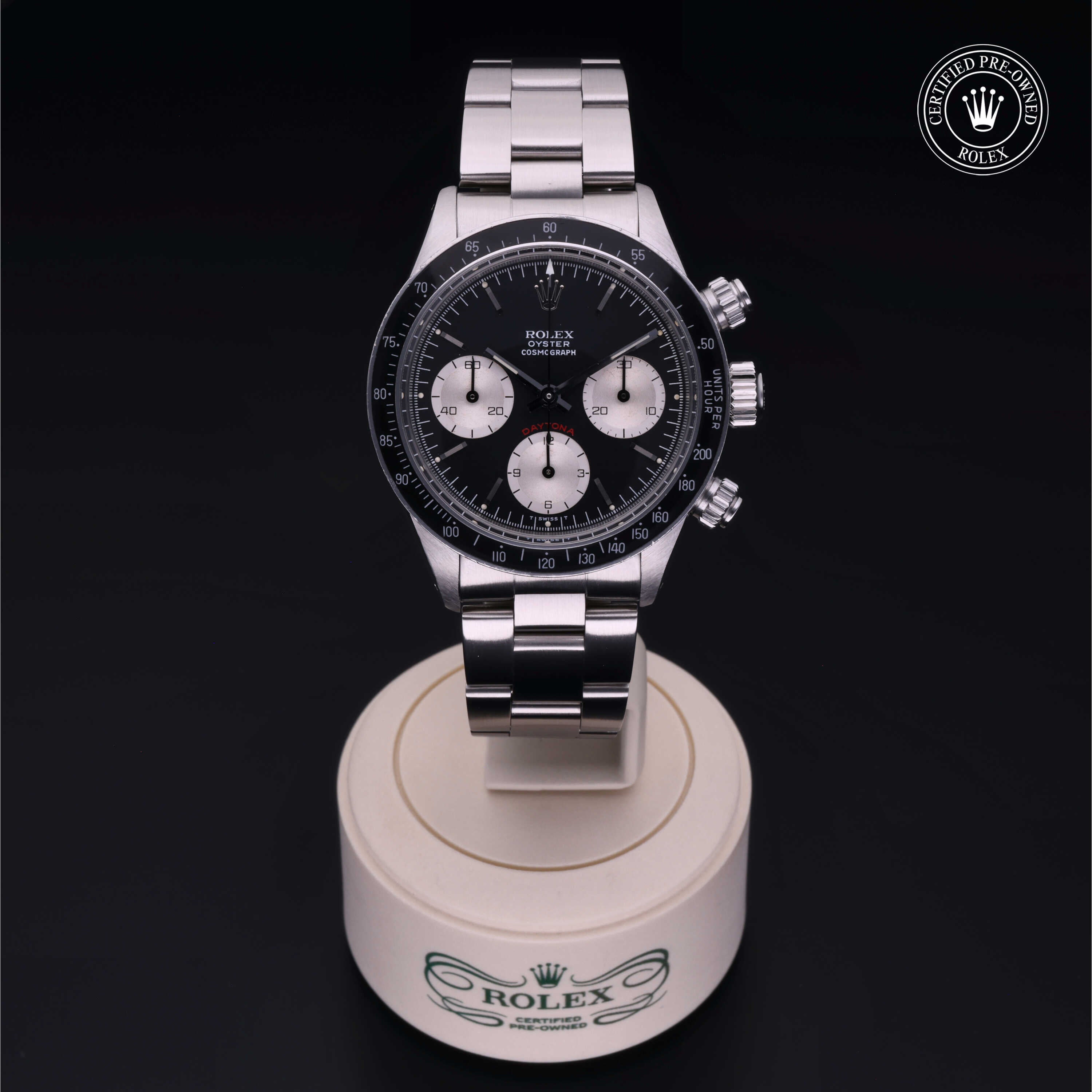 Rolex Certified Pre-Owned Oyster Cosmograph Daytona 37 mm Steel  6263/0
