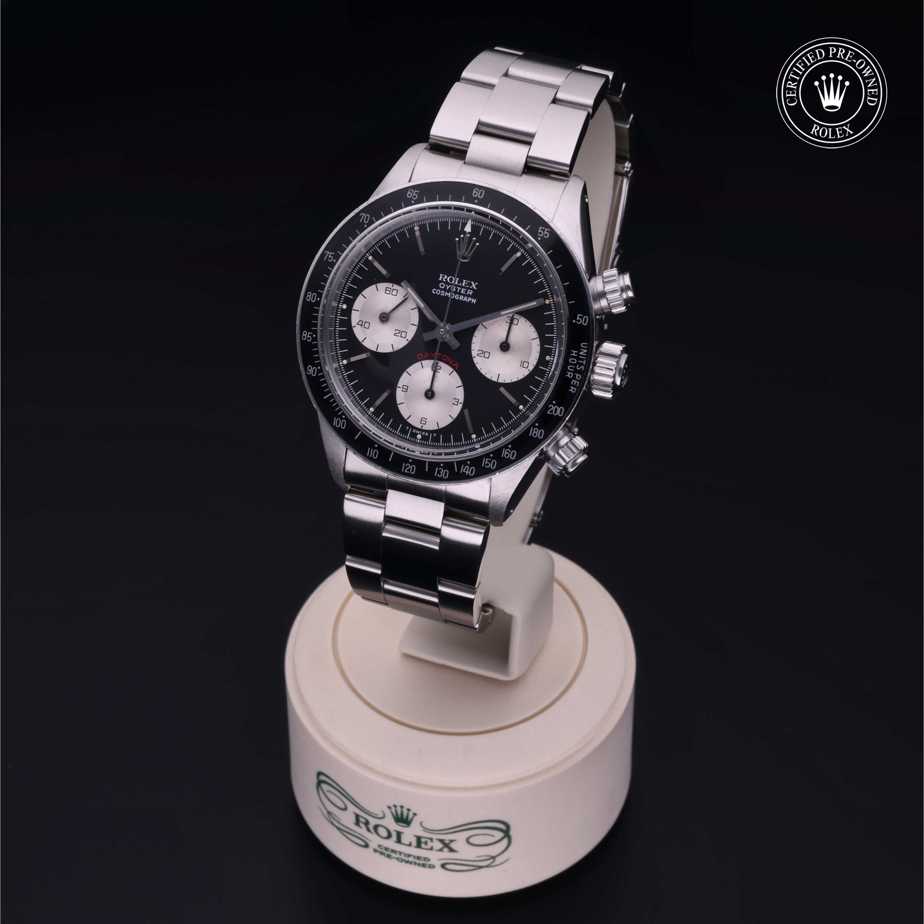 Rolex Certified Pre-Owned Oyster Cosmograph Daytona 37 mm Steel  6263/0