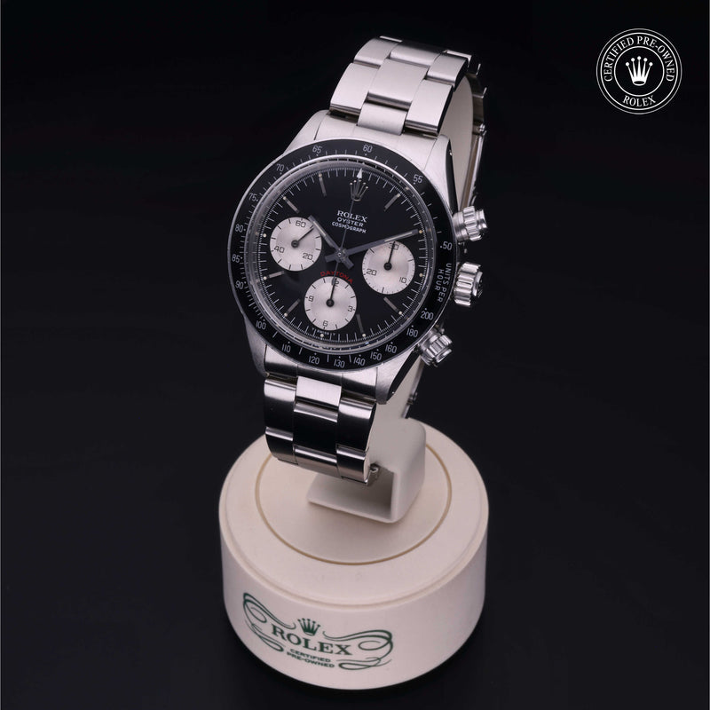 Rolex Certified Pre-Owned Oyster Cosmograph Daytona 37 mm Steel  6263/0