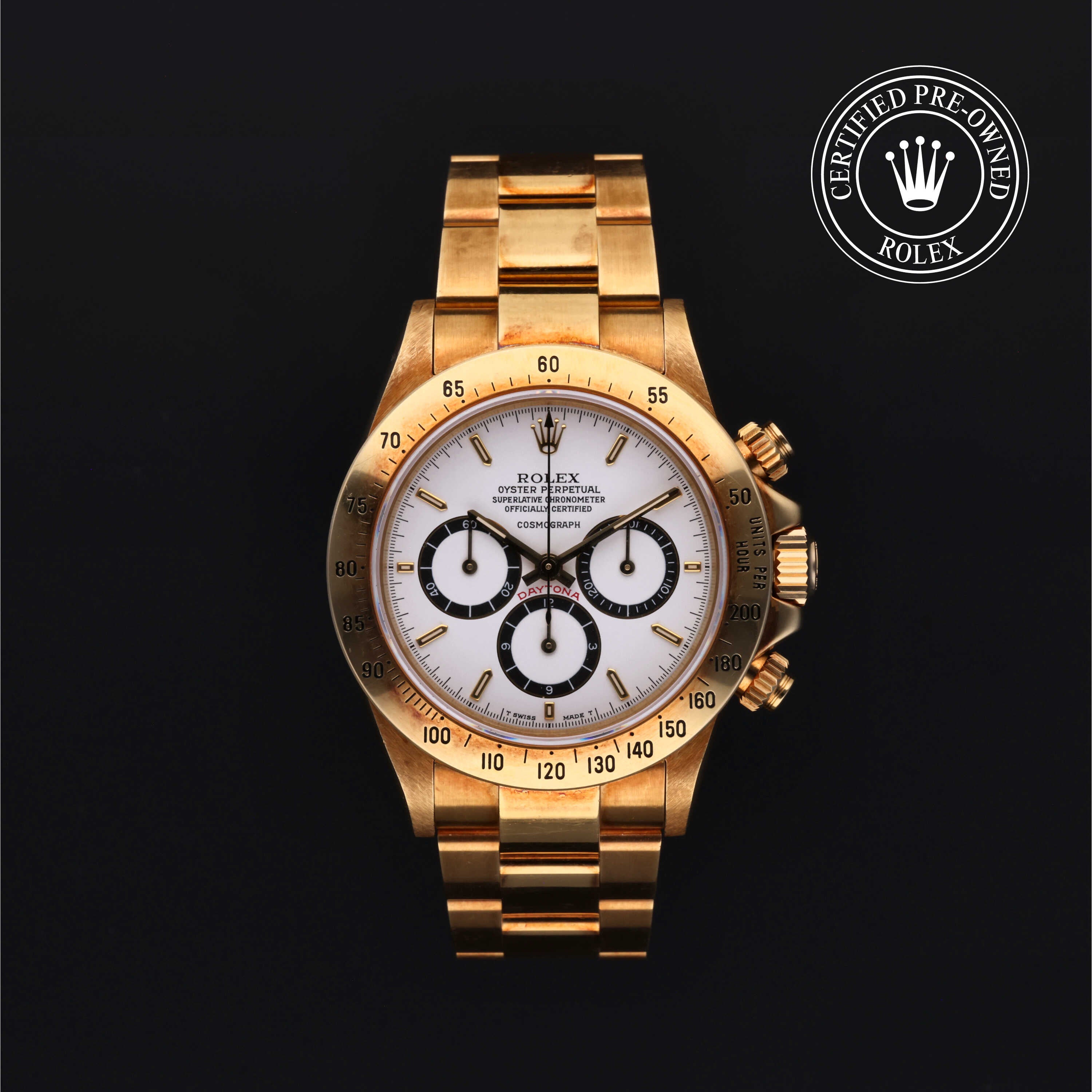 Rolex Certified Pre-Owned Oyster Perpetual  Cosmograph Daytona 40 mm Oro 18 CT.G  16528