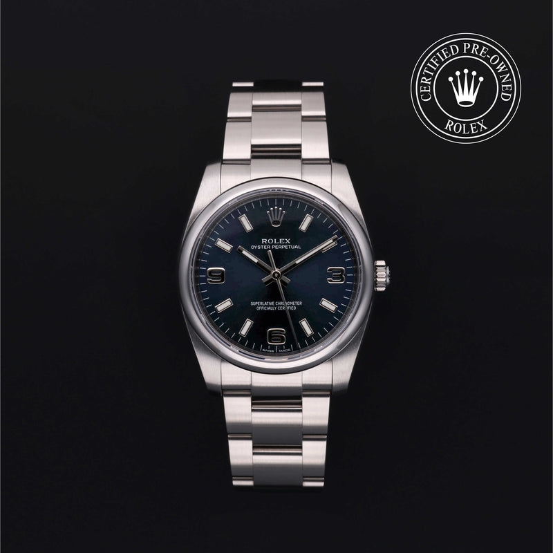 Rolex Certified Pre-Owned Oyster Perpetual 34 34 mm Acciaio 2015 114200