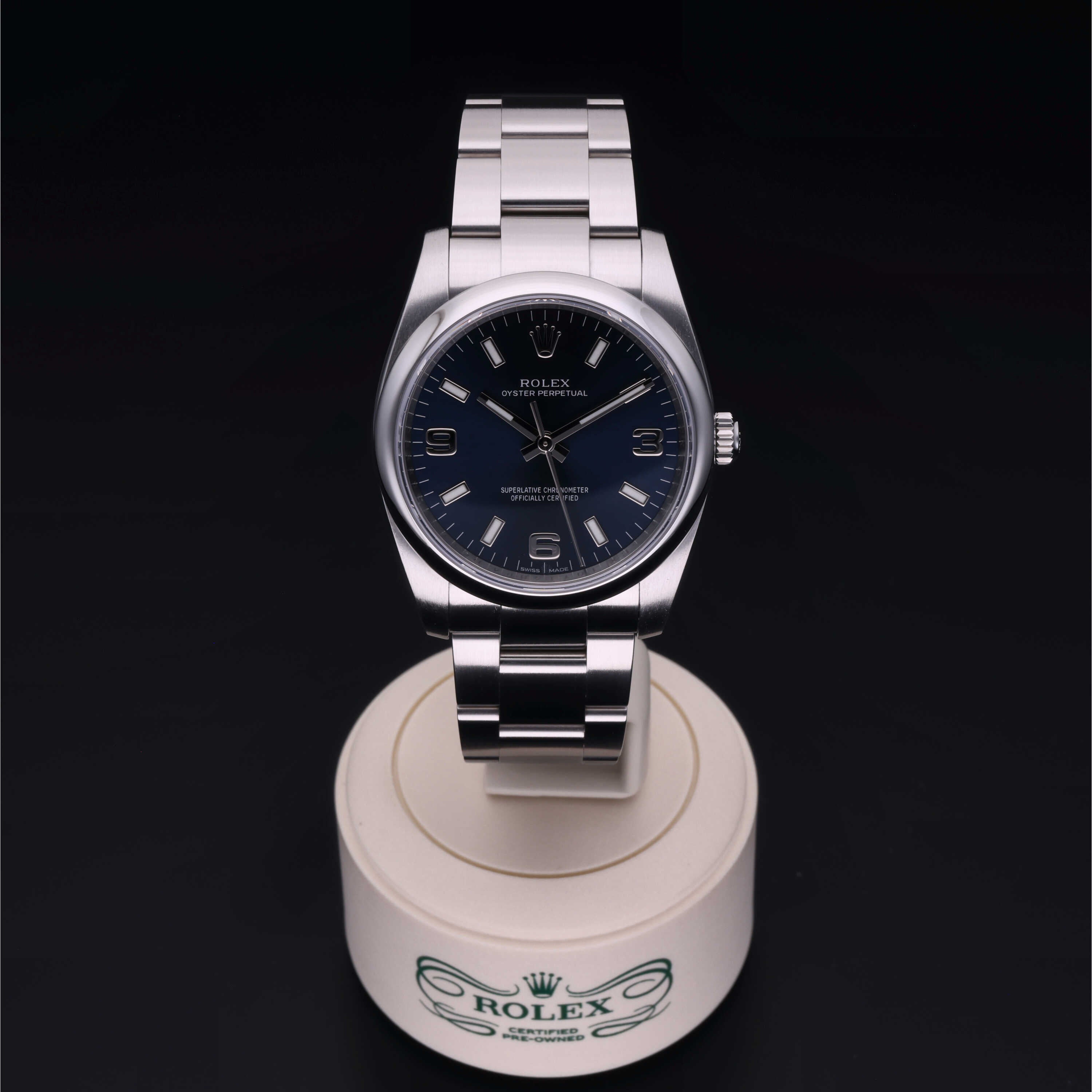 Rolex Certified Pre-Owned Oyster Perpetual 34 34 mm Acciaio 2015 114200